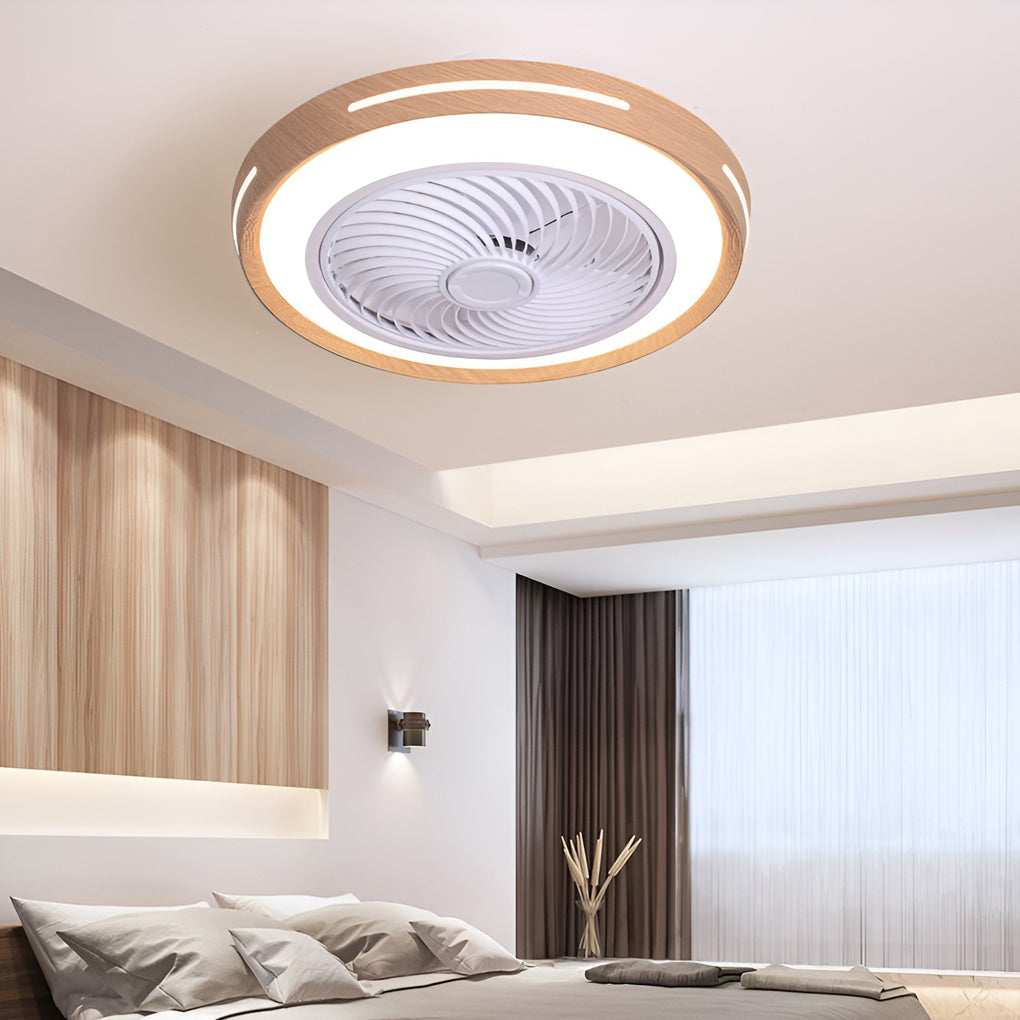 WINDSOR WHISPER CIRCULAR LED CEILING FAN WITH REMOTE CONTROL