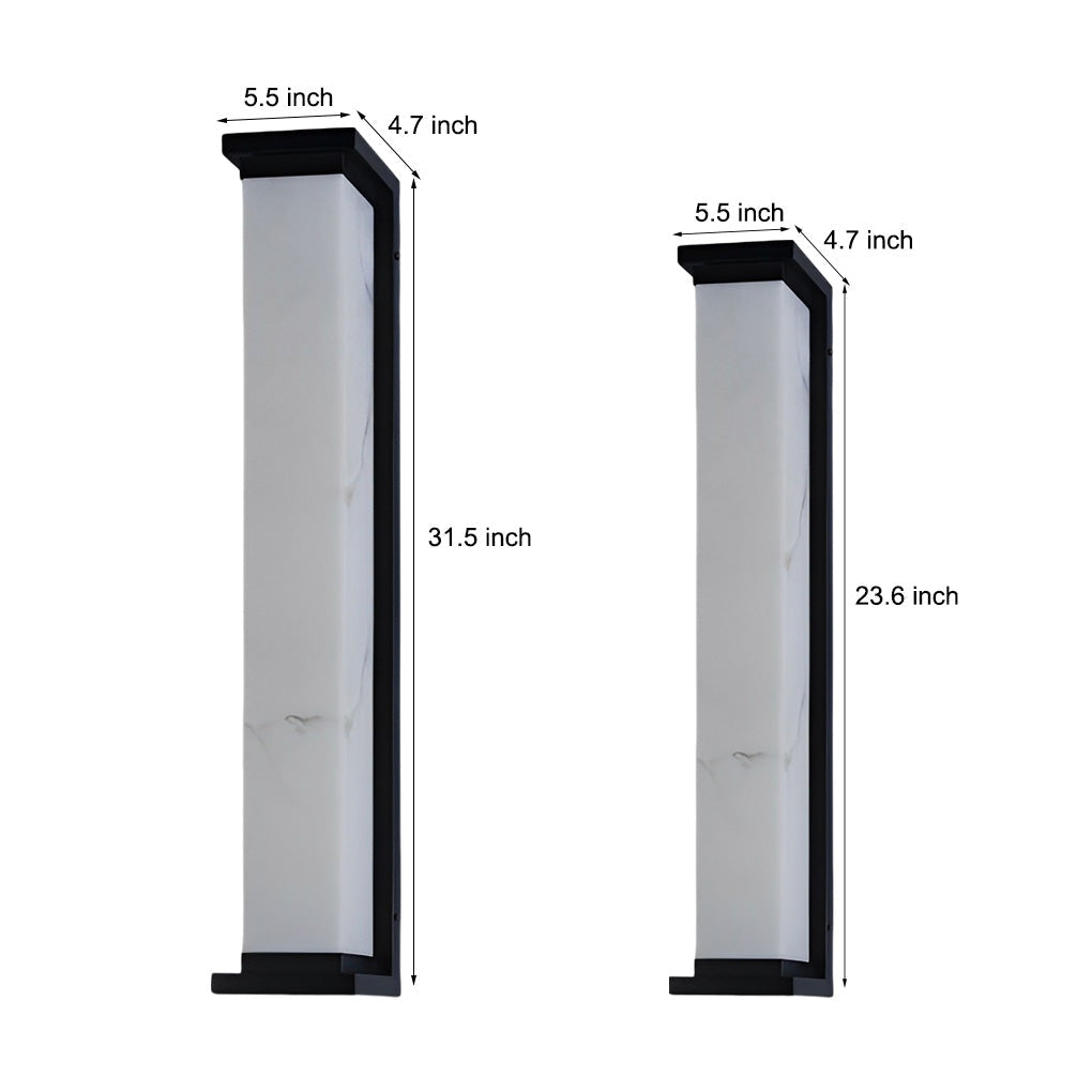 WINTERBOURNE MODERN SLIMLINE OUTDOOR LIGHTING FIXTURE