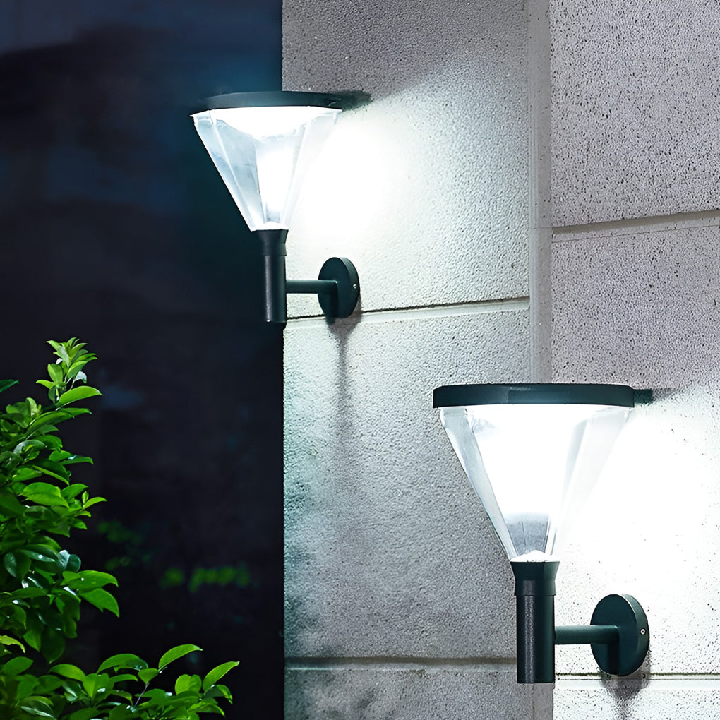 WINTHROP MODERN GEOMETRIC OUTDOOR WALL SCONCE WITH LED ILLUMINATION