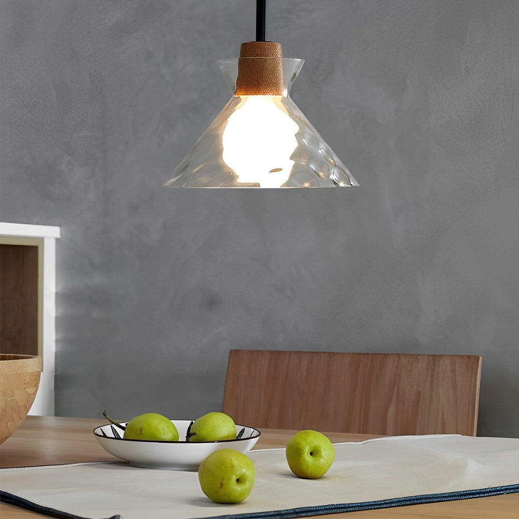 FENWICK WOODLAND ROUND GLASS PENDANT LIGHT