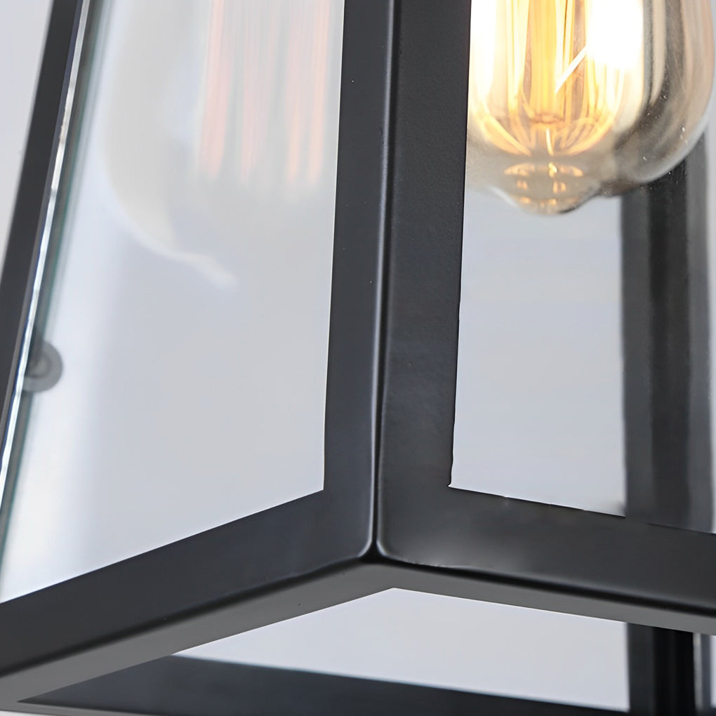 RAVENHALL WATERPROOF IRON & GLASS OUTDOOR PENDANT LIGHTING