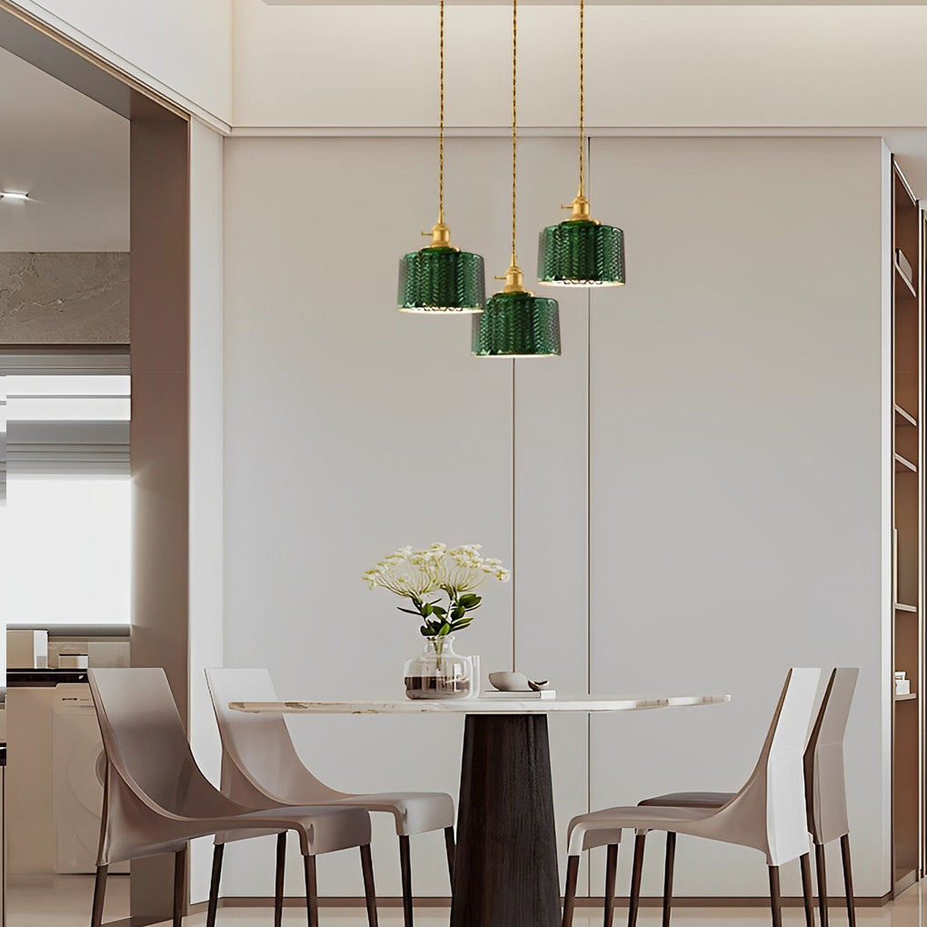 WINTERBOURNE COPPER GLOW RETRO PENDANT LAMP
