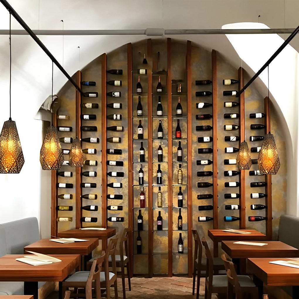WINTHROP HOLLOW STEEL GOURD CHANDELIER