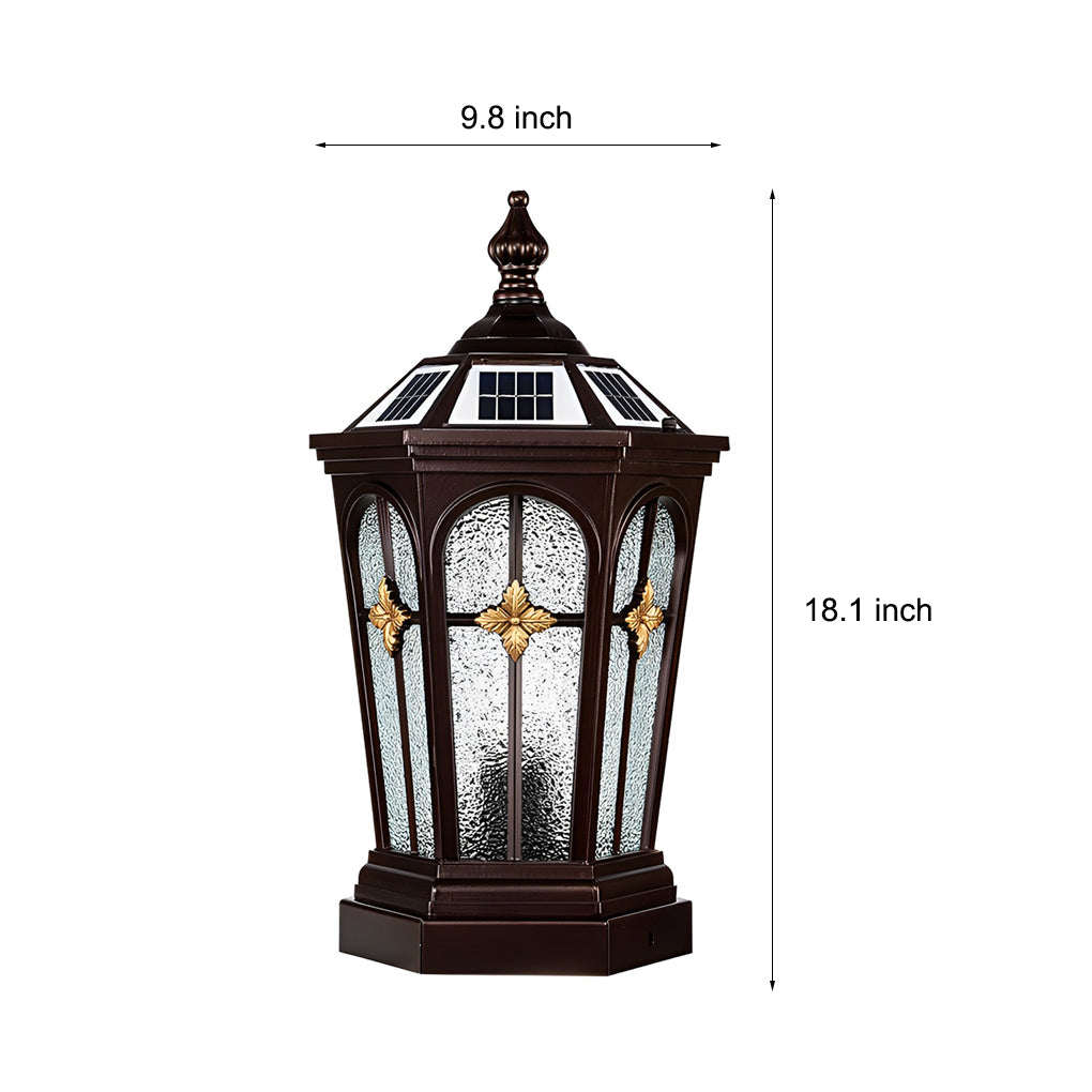 WINDSOR HARBOR SOLAR FENCE LIGHTS WITH TRIPLE DIMMING OPTIONS