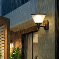 RAVENWOOD SOLAR-POWERED NIGHTSCAPE WALL LANTERN