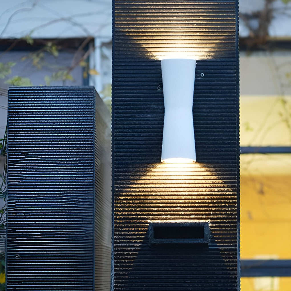 WINTHROP AQUA SHIELD WALL SCONCE WITH DUAL LED BEAMS