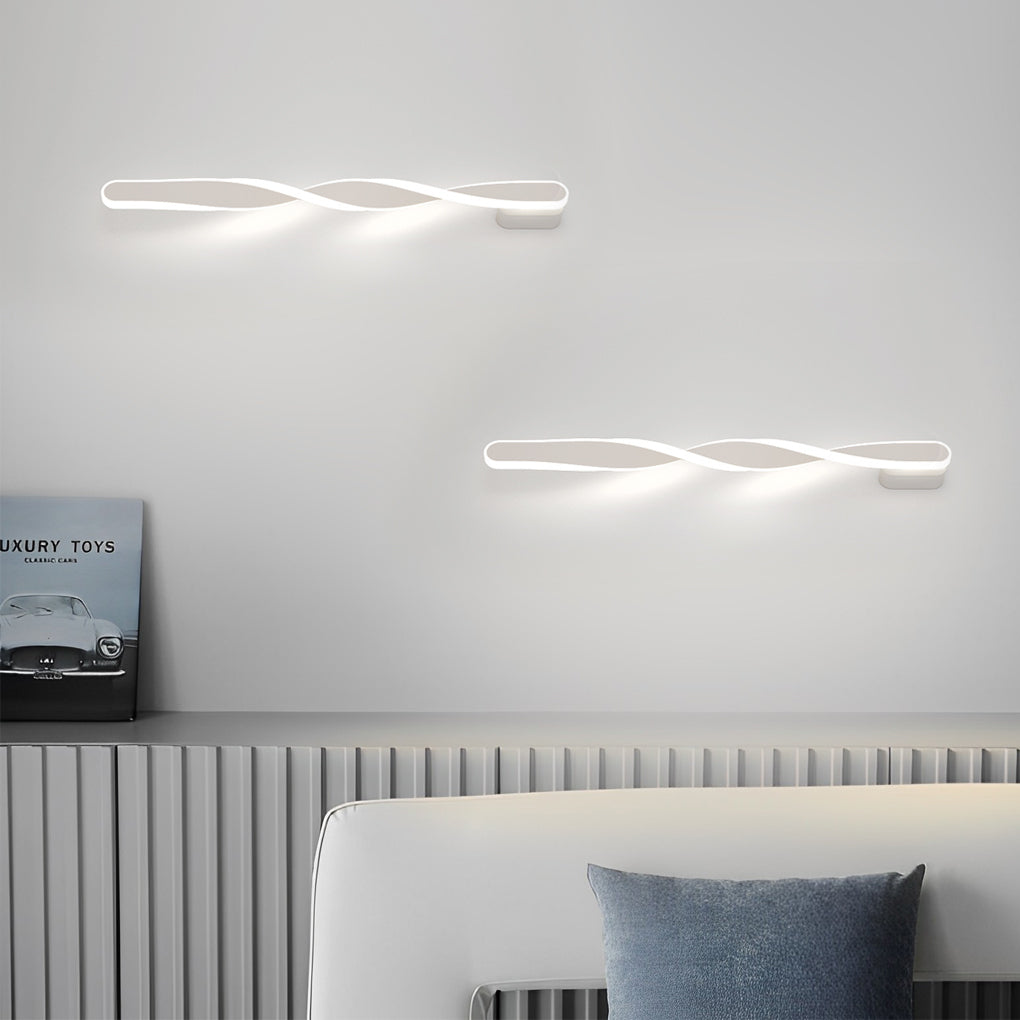 WINTERBOURNE TWISTED LED WALL SCONCE WITH 29W ILLUMINATION