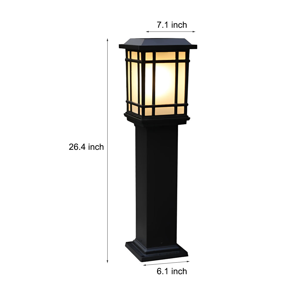 RAVENSDALE LUMEN PATHWAY POST LIGHTING WITH TRIPLE BRIGHTNESS SETTINGS