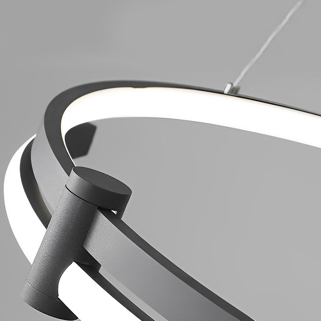 RAVENHALL REMOTE-CONTROLLED DIMMABLE ROUND LED CHANDELIER