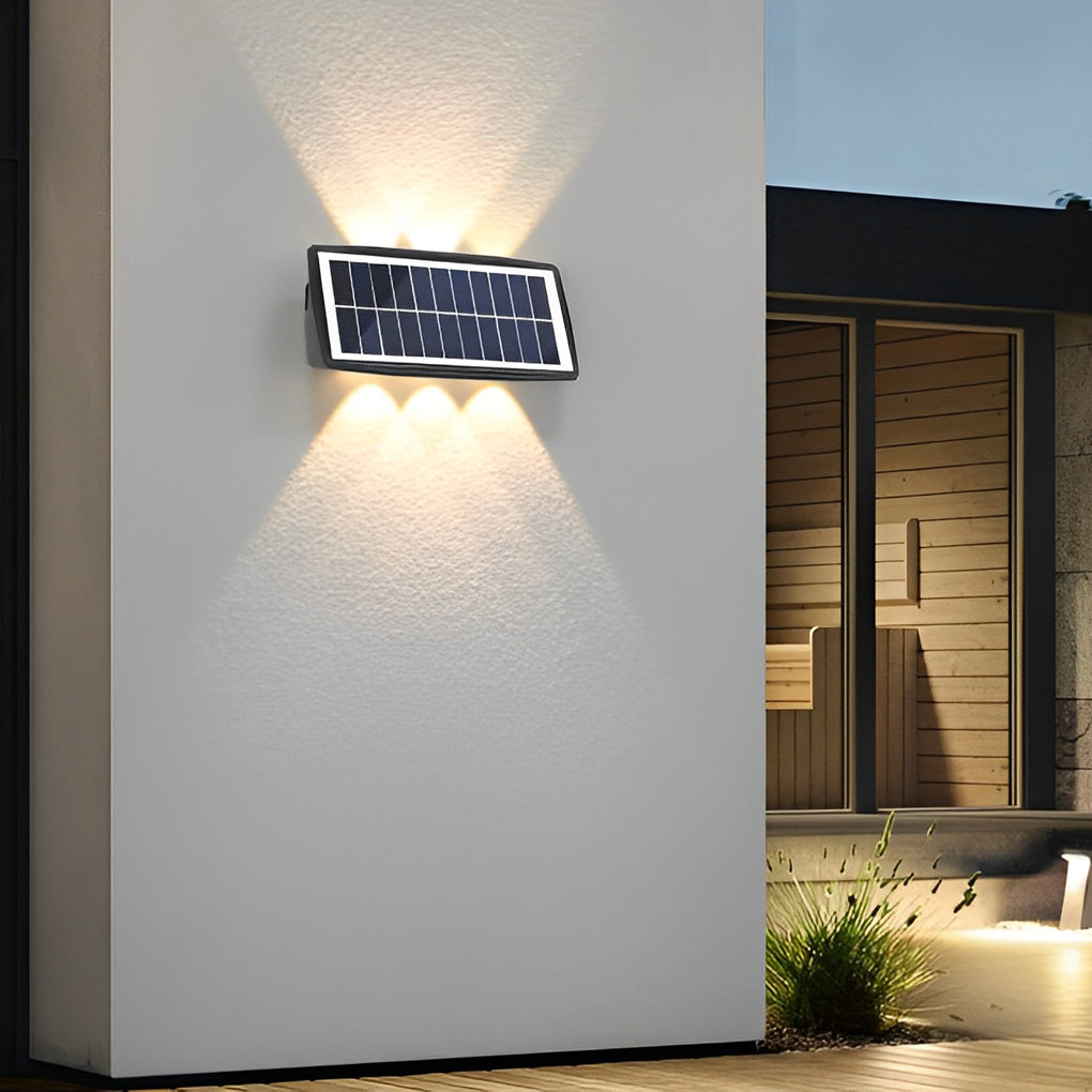 WINDSOR RECTANGULAR LED WALL SCONCE WITH WATERPROOF FINISH