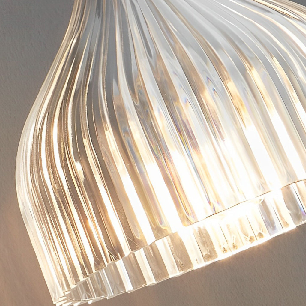 WINTHROP PLEATED IRON WALL SCONCE LUMINAIRE