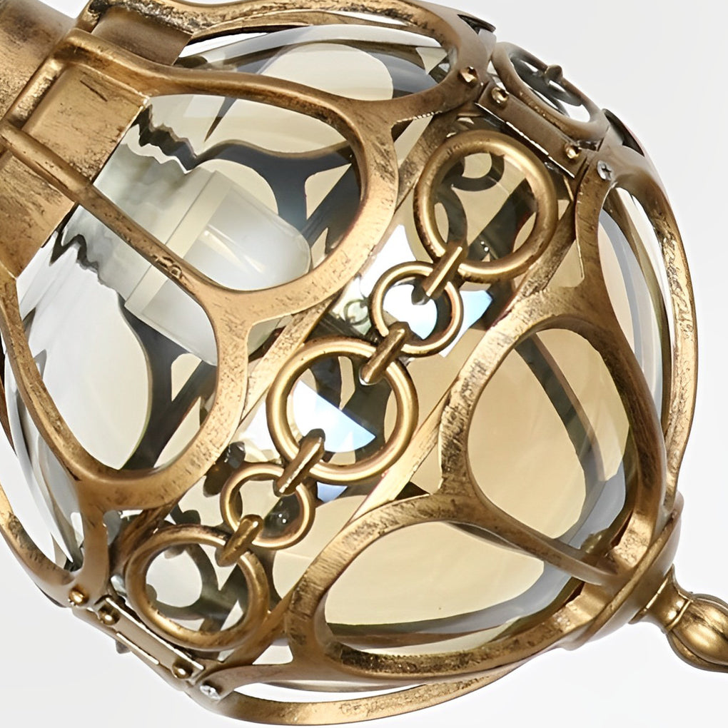 WHITLEY AQUA SPHERE OUTDOOR LIGHTING FIXTURE