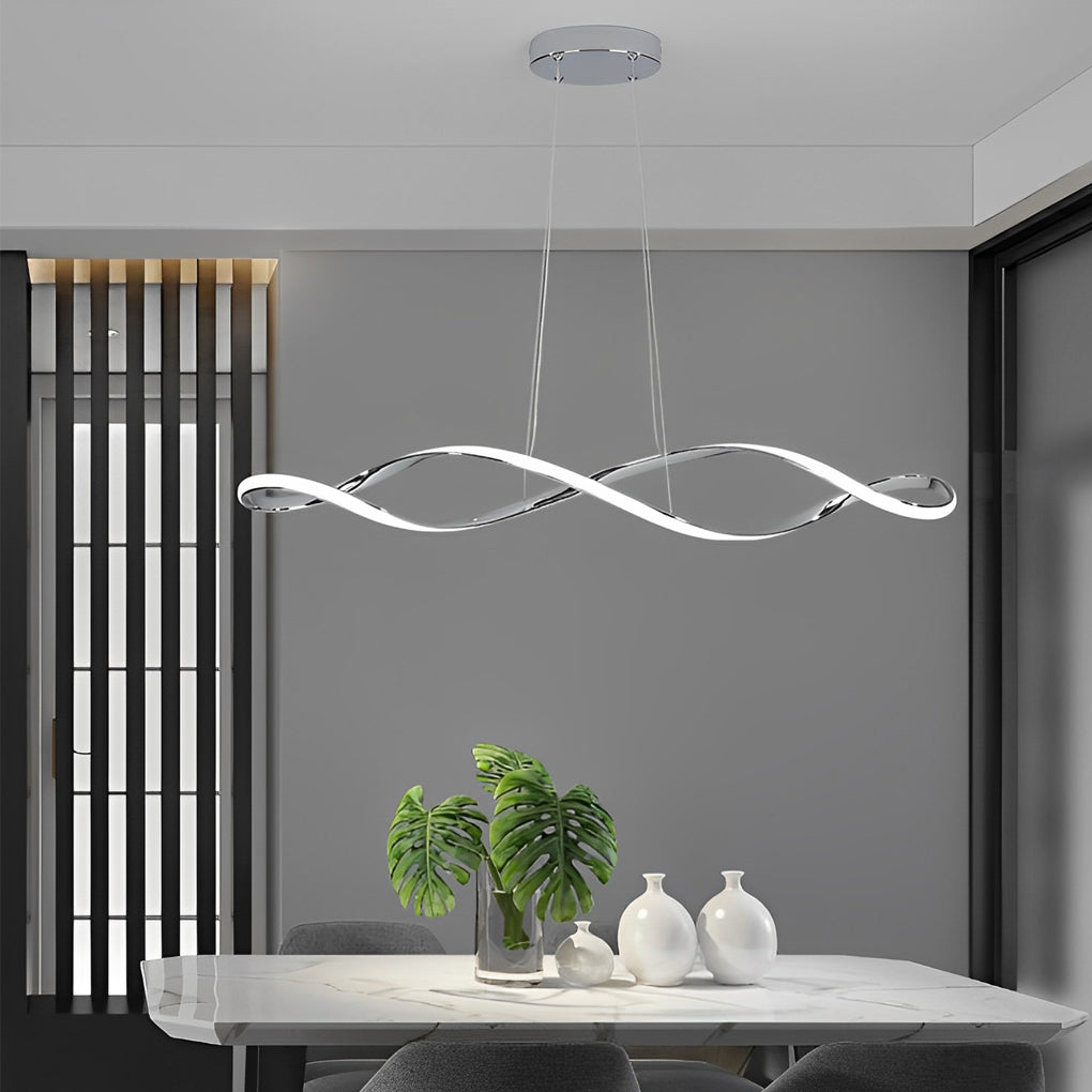 WINTHROP MODERN ARTISAN DUAL-TONE LED CHANDELIER