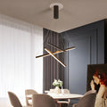 CHARLESTON SLIMLINE REMOTE-CONTROLLED LED CHANDELIER WITH VARIABLE BRIGHTNESS