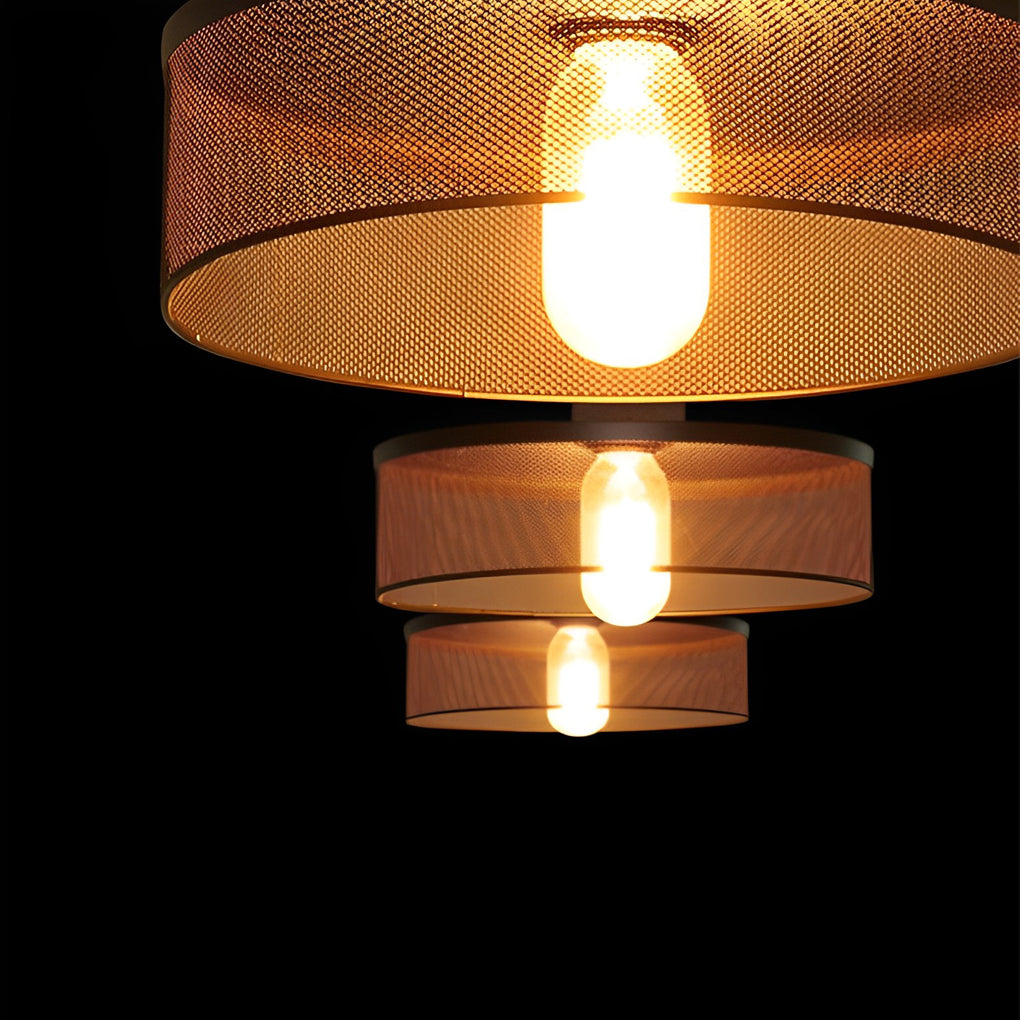 RAVENHALL METAL WEAVE INDUSTRIAL PENDANT LUMINAIRE