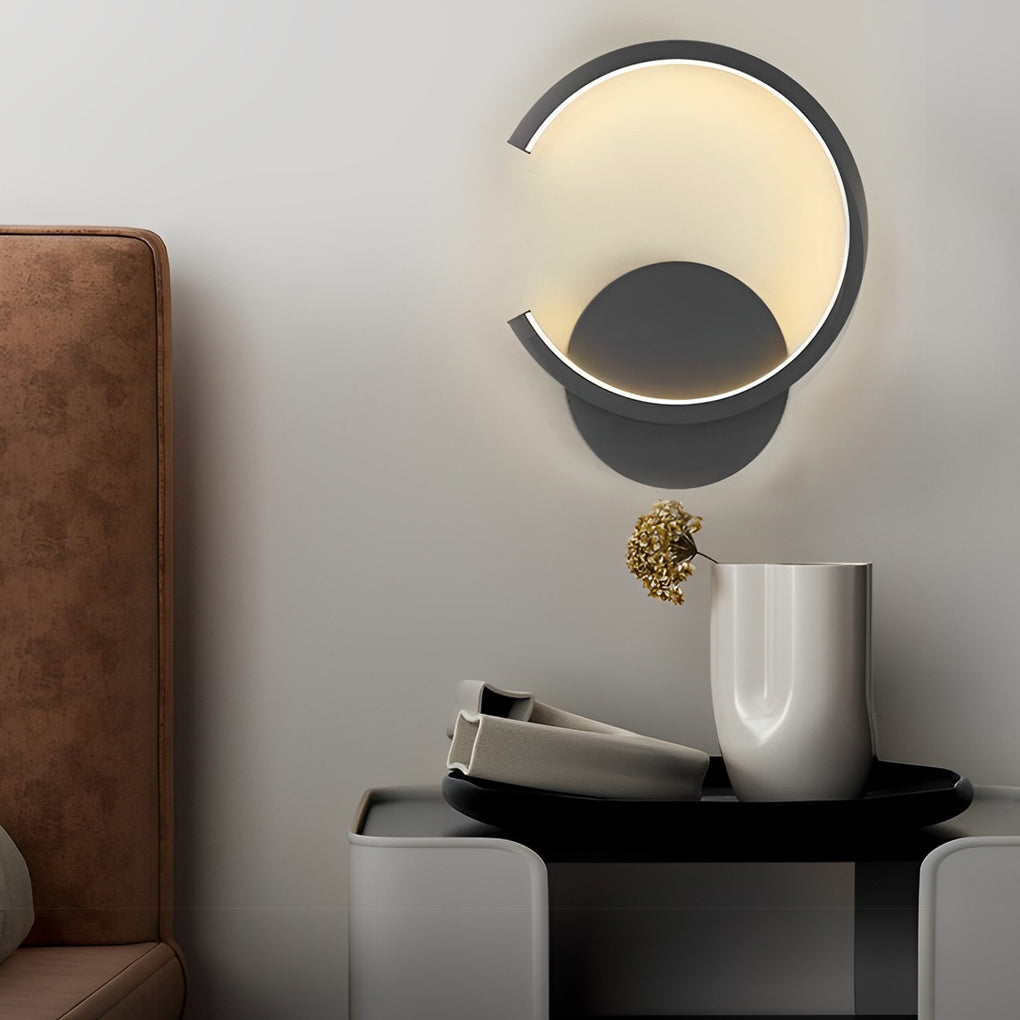 WINTHROP CIRCULAR DIMMABLE LED WALL SCONCE