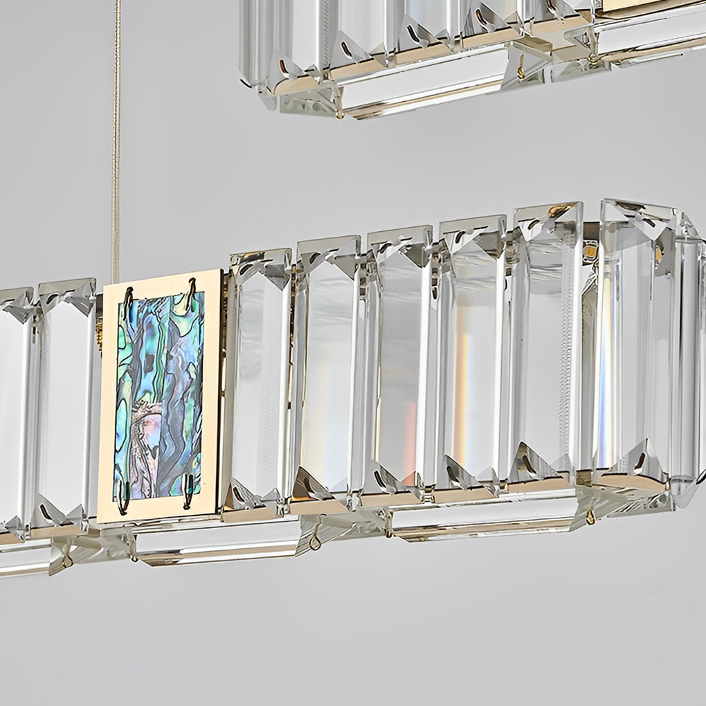 WINDSOR CRYSTAL TRILOGY DINING CHANDELIER