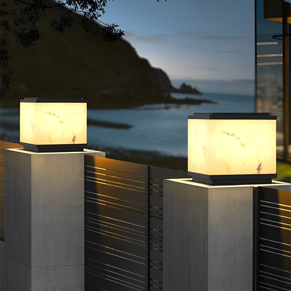 WINCHESTER QUARTZ SQUARE SOLAR FENCE LIGHTS