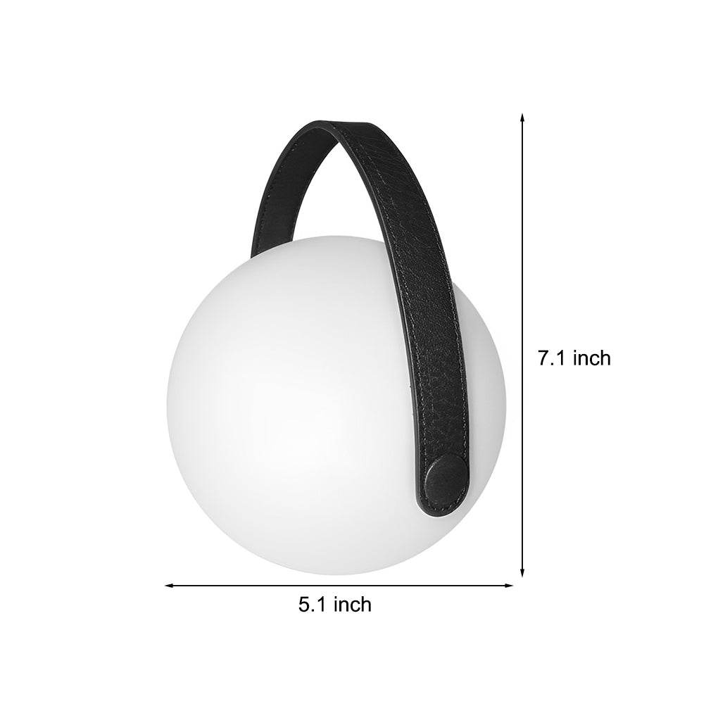 WINTHROP RAINBOW ORB TABLE ILLUMINATOR - 6-Inch Color-Changing Sphere Light
