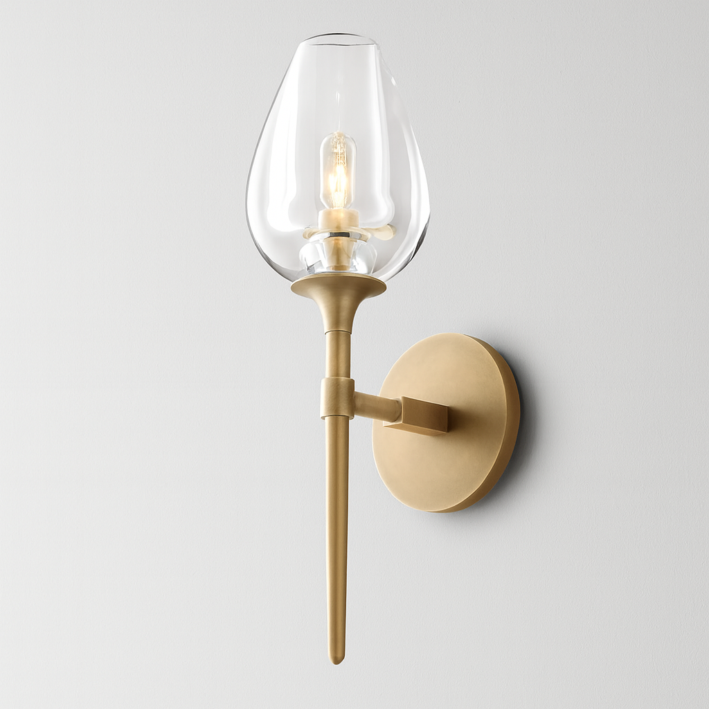 VERDUN WALL FLAME SCONCE