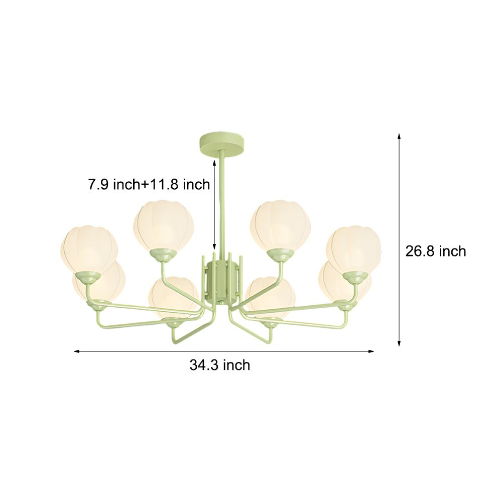 FLEETWOOD BLOOMING ORCHID TRIO DIMMER HANGING LANTERN
