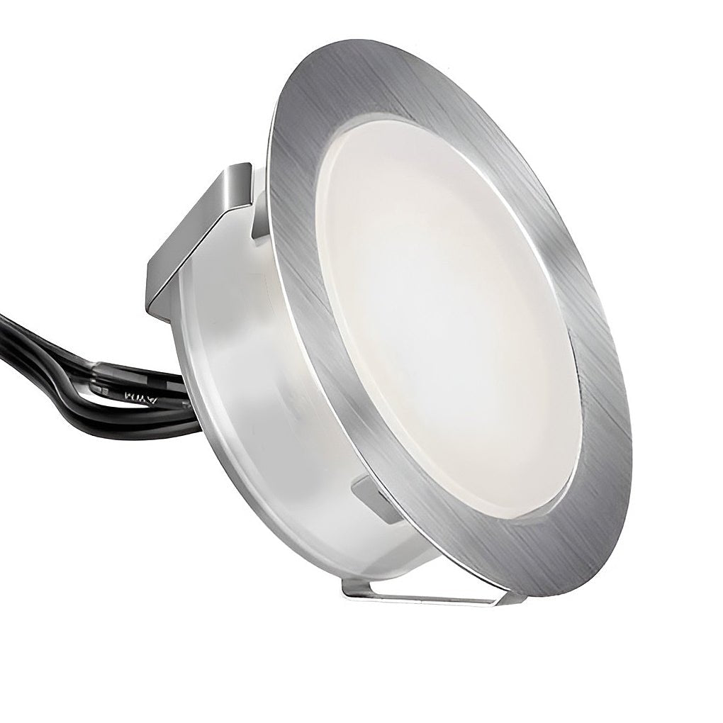 WINTERBOURNE LUMINOUS STAINLESS STEEL 1.5W LED GROUND LIGHTS FOR PATIOS AND STAIRS