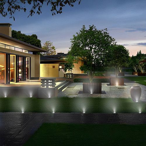 1. **WILLOUGHBY GLOWING PATHWAY LED LIGHTING SET** - An 8-piece collection of energy-efficient solar lights designed to illuminate outdoor steps with a warm, inviting radiance.

2. **BROMLEY SOLAR STEP ILLUMINATION COLLECTION** - A sophisticated set of ei