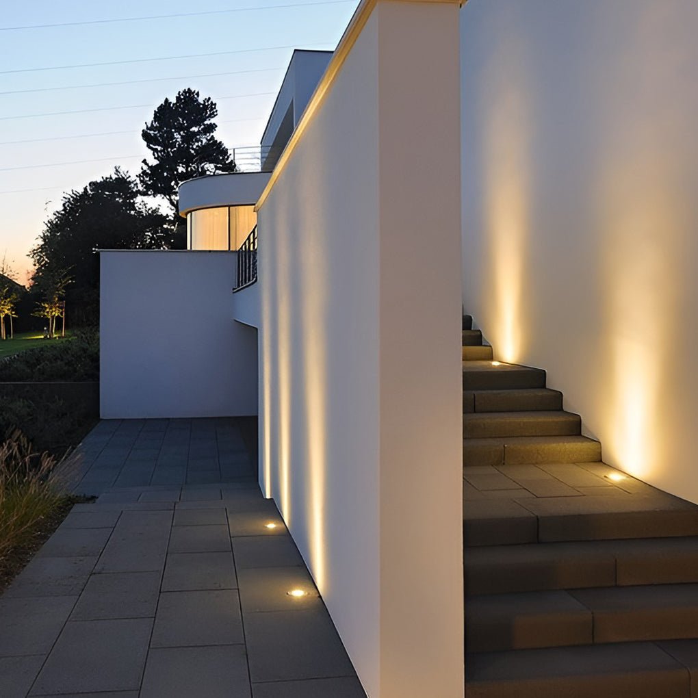 1. **WILLOUGHBY GLOWING PATHWAY LED LIGHTING SET** - An 8-piece collection of energy-efficient solar lights designed to illuminate outdoor steps with a warm, inviting radiance.

2. **BROMLEY SOLAR STEP ILLUMINATION COLLECTION** - A sophisticated set of ei