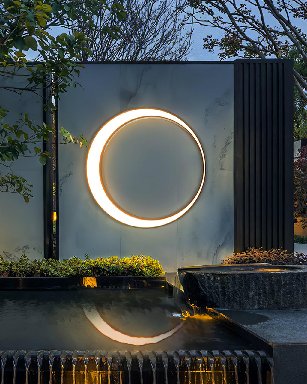 WINTERBOURNE GLOWING MOONLIGHT WALL SCONCE