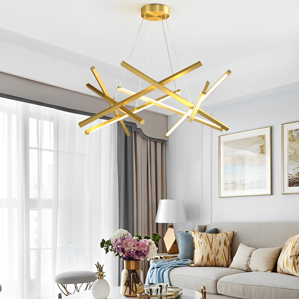WINTERBOURNE ASTRAL 8-BULB CEILING CHANDELIER