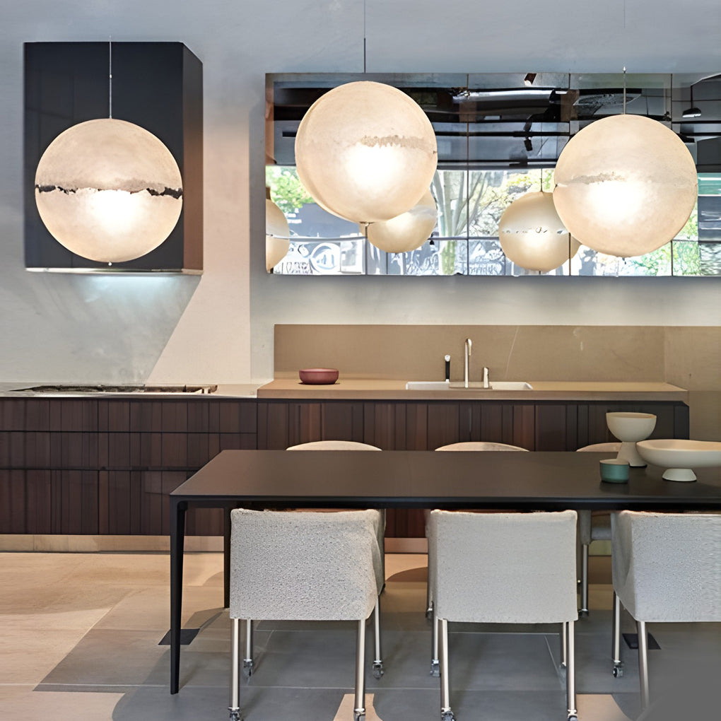 ASTRAL LUNA WHITE LED PENDANT CHANDELIER