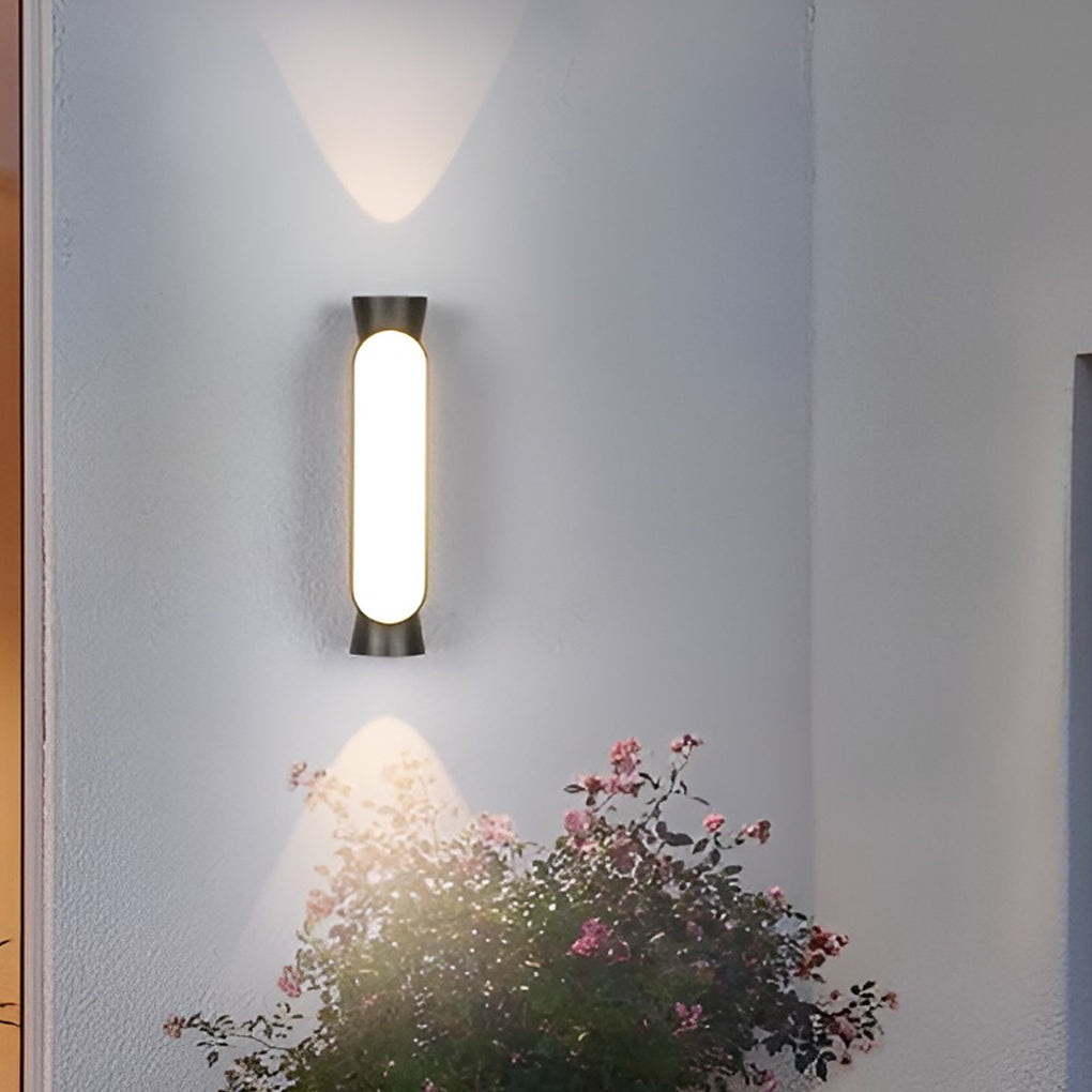 WINTHROP RAINPROOF LED WALL LANTERN WITH DUAL LIGHTING