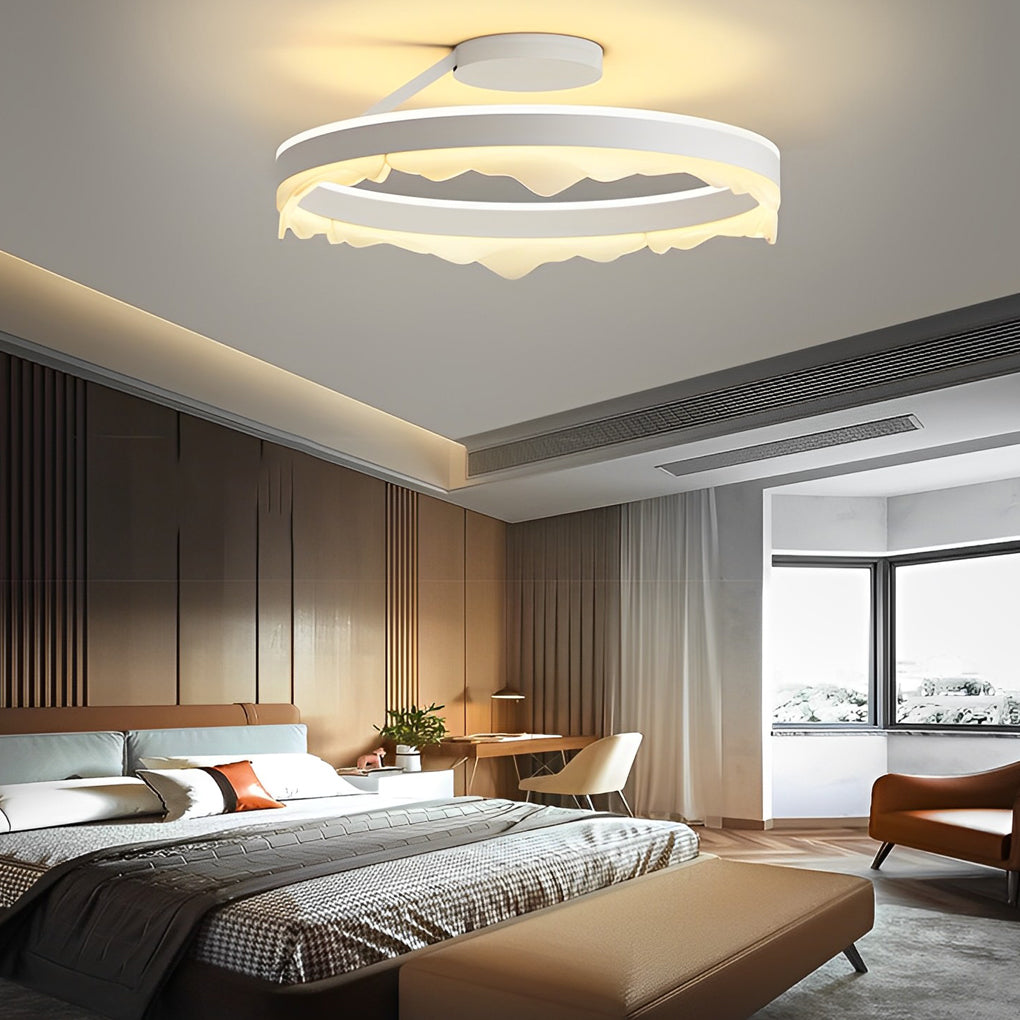 WINTHORPE CIRCULAR DIMMABLE LED CEILING FIXTURE