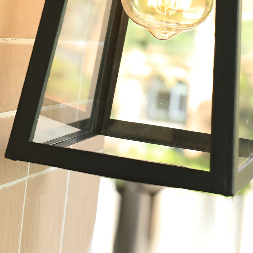 WINTHROP TRAPEZOIDAL WATER-RESISTANT LED OUTDOOR SCONCE LIGHT