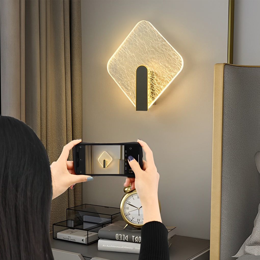 WINCHESTER CIRCLE MODERN LUMINAIRE - CONTEMPORARY WALL SCONCE FOR BEDROOM