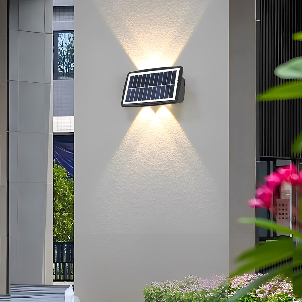 WINDSOR RECTANGULAR LED WALL SCONCE WITH WATERPROOF FINISH