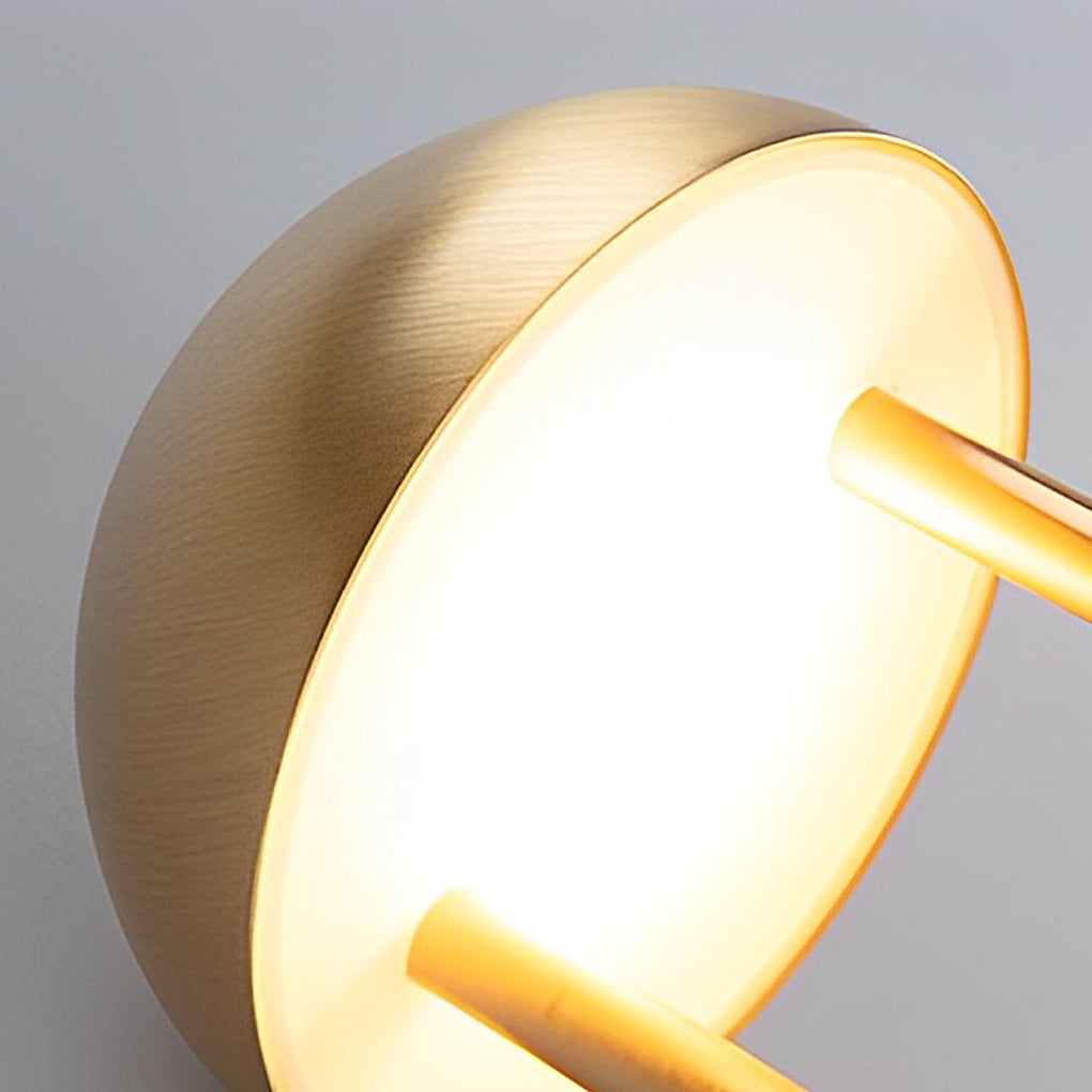 WINTHROP SILVER TOUCH LAMP WITH DIMMING GLOW
