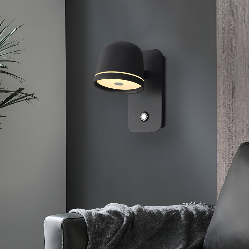 FENWICK ROUNDED DIMMABLE LED WALL SCONCE