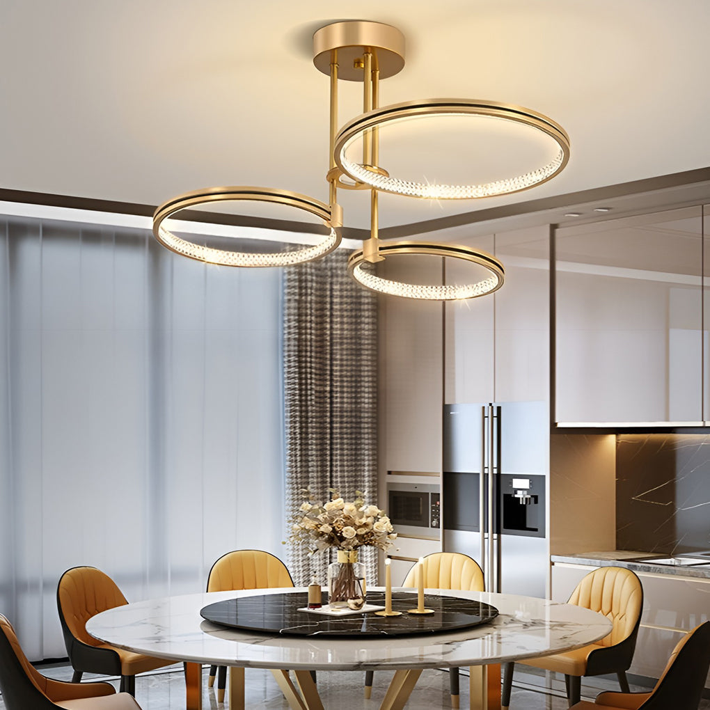 WINTERBOURNE TRIO METAL CEILING CHANDELIER