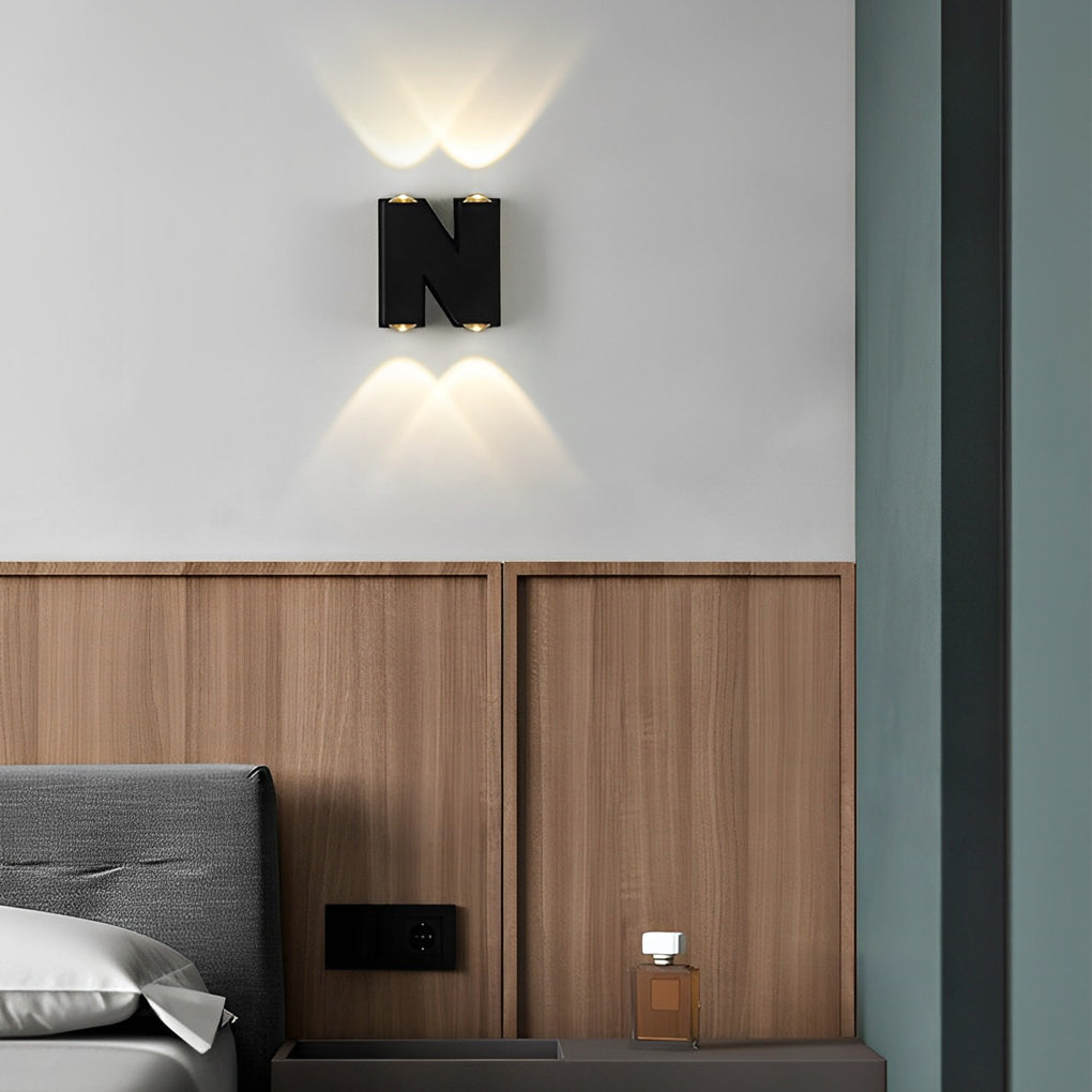 WINTHORPE MODERN ILLUMINATED OUTDOOR WALL LANTERN