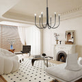 BELMONT FRENCH CANDLELIGHT 6/9-BULB DIMMABLE CHANDELIER