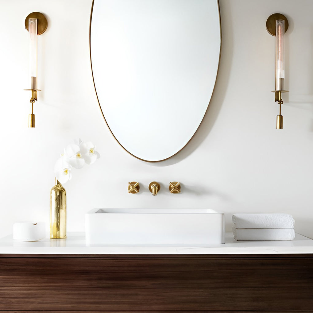 RAVENSHIRE CRYSTAL GLOBE WALL SCONCE