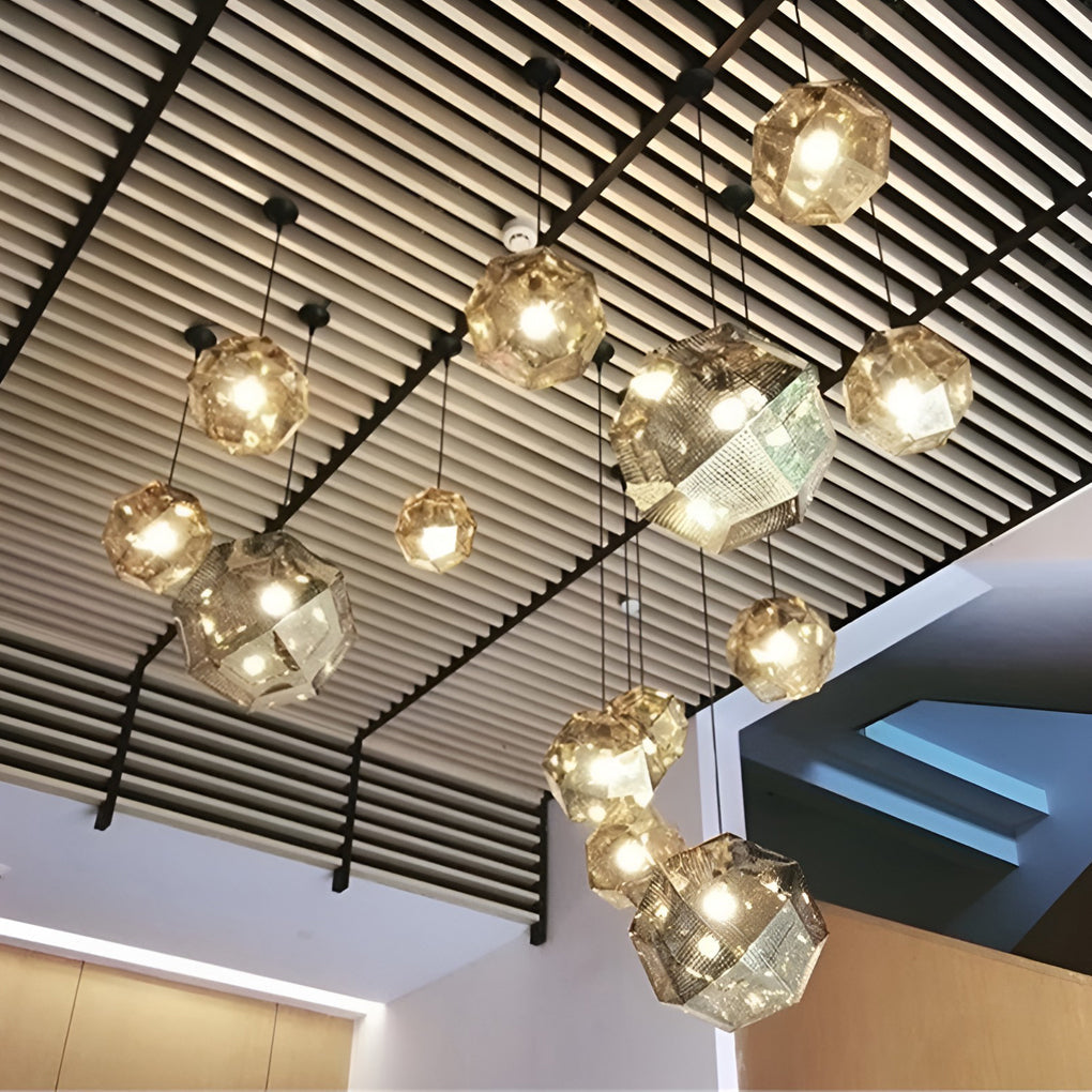RAVENHURST GEOMETRIC METAL PENDANT CHANDELIER