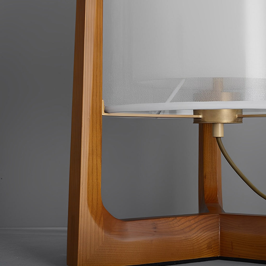 WINDSOR WOODLAND TWIN-TONE LED FLOOR LANTERN