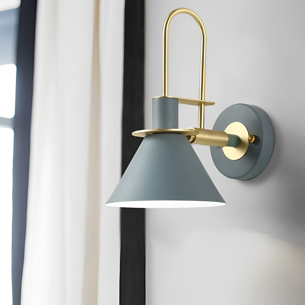 VANDERBILT HORN-INSPIRED IRON WALL SCONCE
