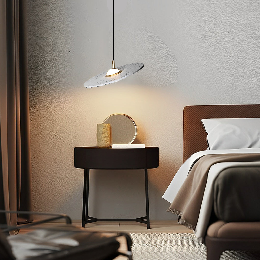ASTRID POLISHED STONE ORBITAL PENDANT LIGHT