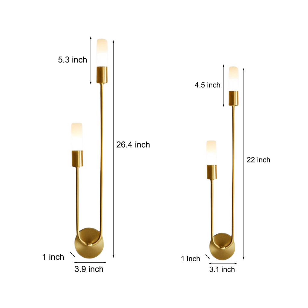 CHESTERFIELD TWILIGHT G9 WALL SCONCE PAIR
