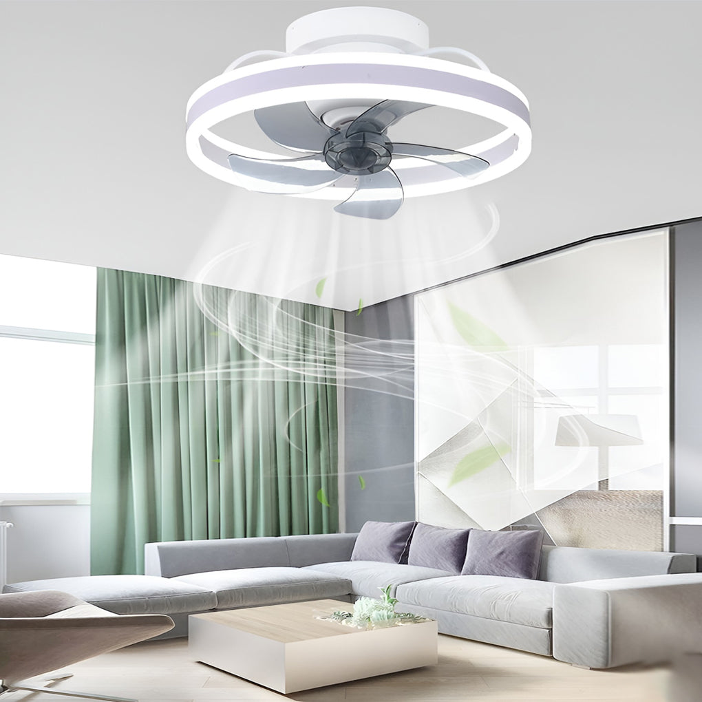 WINTHORPE CIRCULAR DIMMABLE LED CEILING LIGHT WITH 360° ROTATION