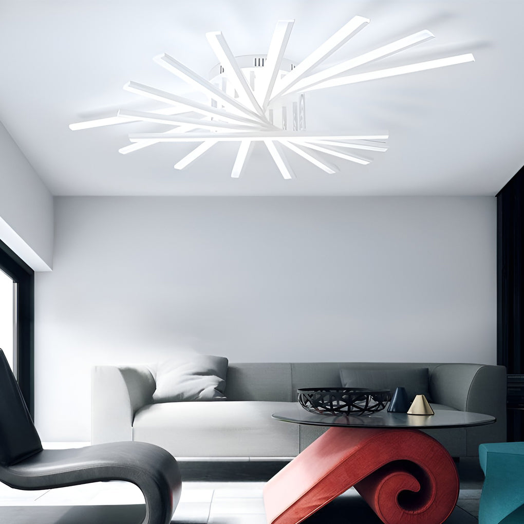 WINTERBOURNE STRIPED STEPLESS DIMMER CEILING LANTERN