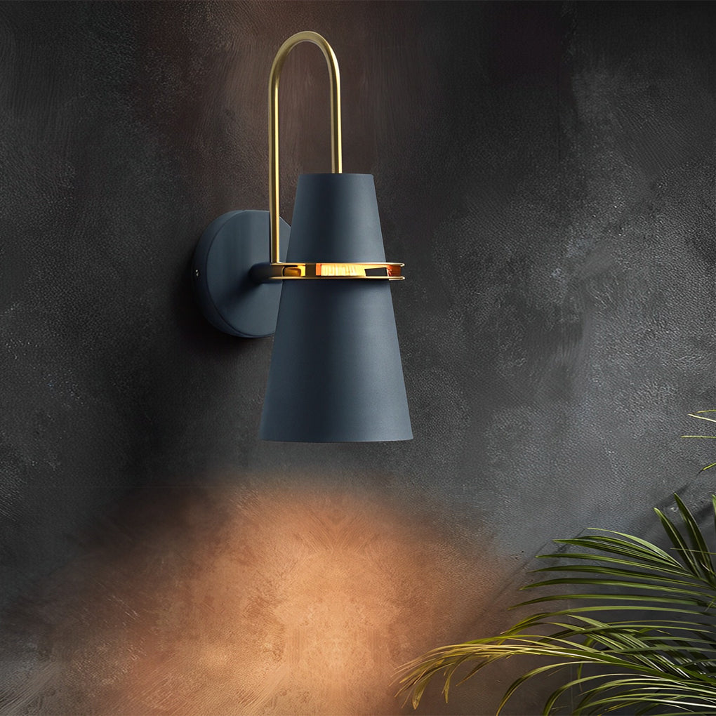 WHITBY IRON GLOBE WALL SCONCE